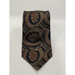 Vintage John Comfort London England Men's Paisley Necktie Dress Tie 56"